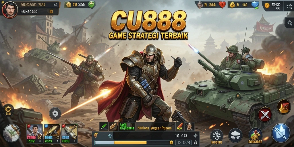 Tampilan menarik dari gameplay strategis CU888 yang mendebarkan.