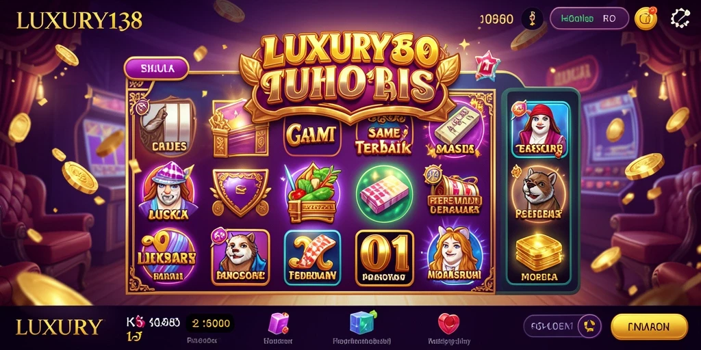 Gameplay menarik dari LUXURY138 dengan fitur slot yang seru.