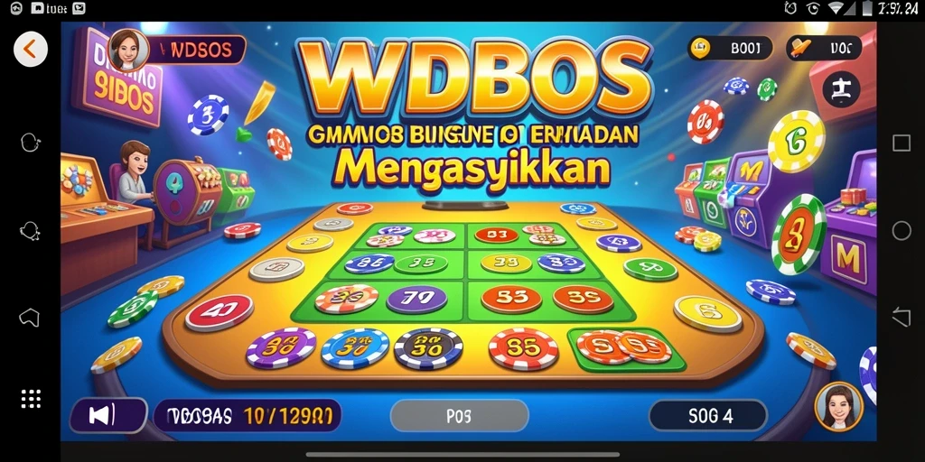 Tampilan gameplay seru dan interaktif WDBOS game Bingo.